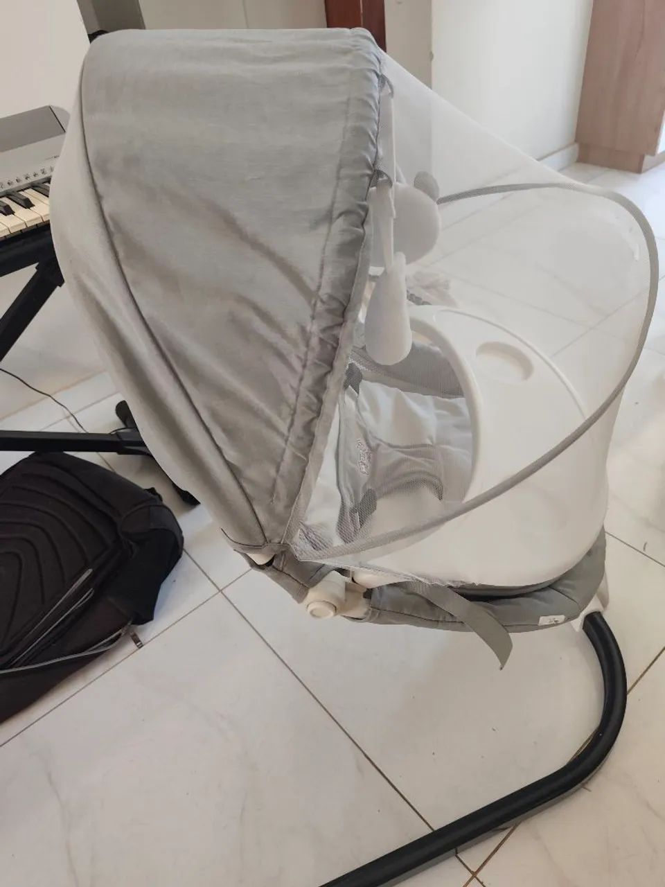 Cadeira de balanço bebe automática 65580437322371121