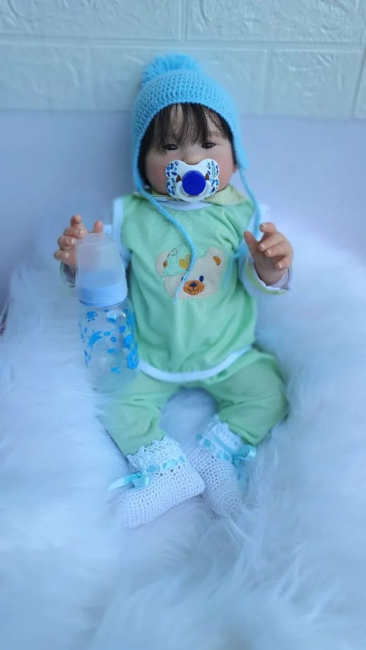 Boneca reborn menino - Foto 4