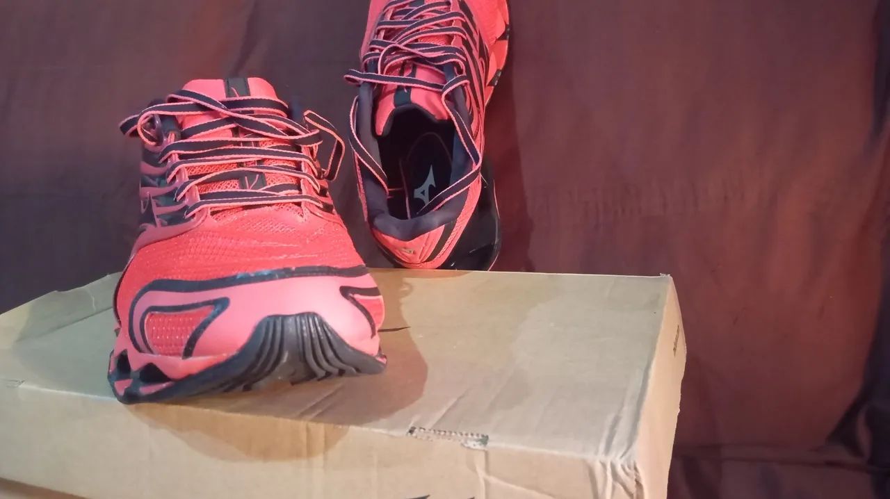 Tênis Mizuno Wave Prophecy 12 - Vermelho - Foto 3
