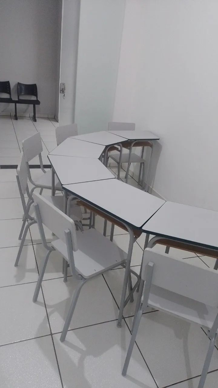 Jogo de mesas escolares  - Foto 3