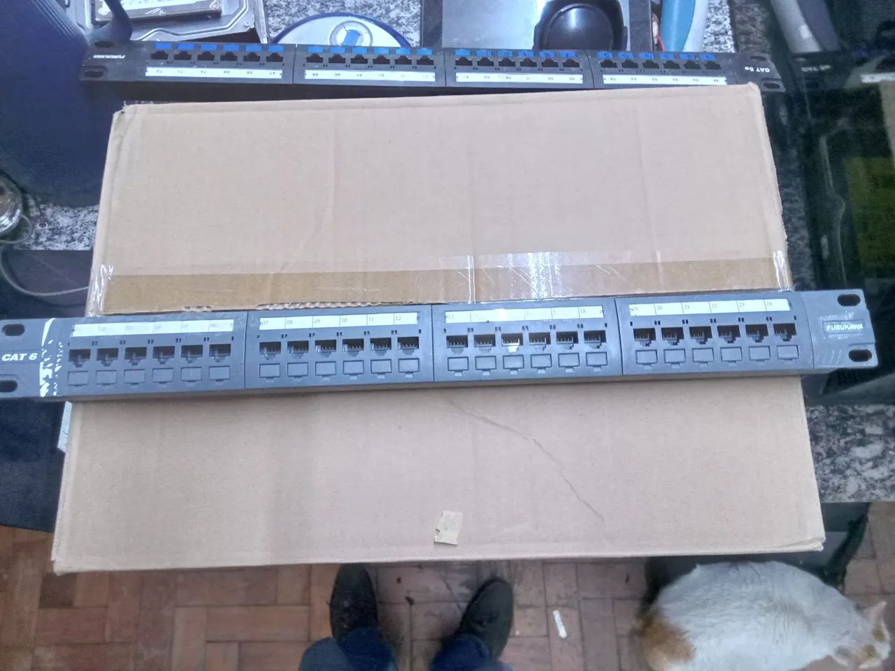 PATCH PANEL 24 PORTAS CAT6 FURUKAUWA