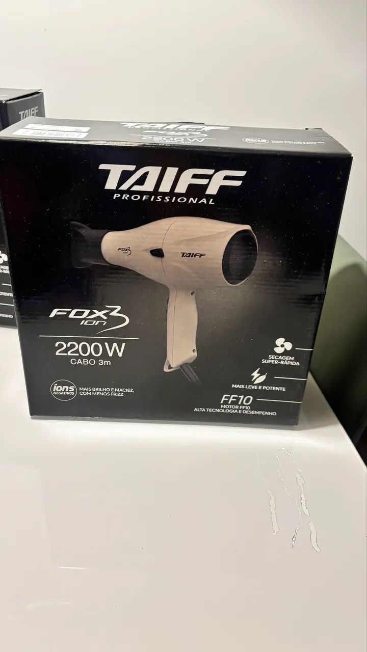 2 Secadores e 1 Prancha Taiff - Foto 3
