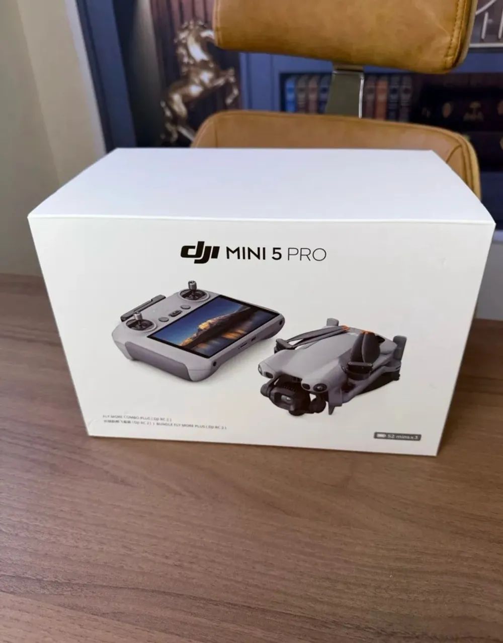 Drone DJI Mini 5 Pro - Combo Fly More - Controle com tela | Lacrado 