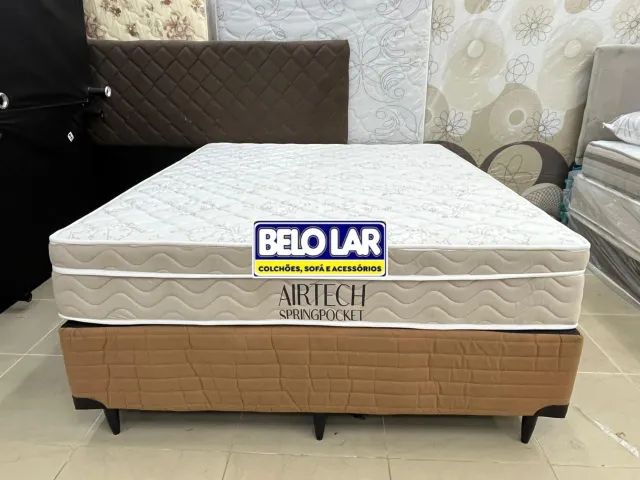 Cama Queen Molas Ensacadas Ortobom 