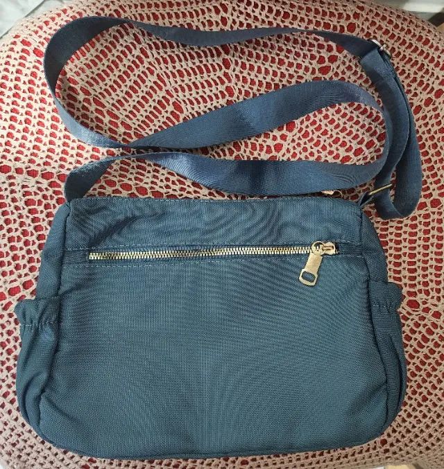 Bolsa azul seminova - Foto 2