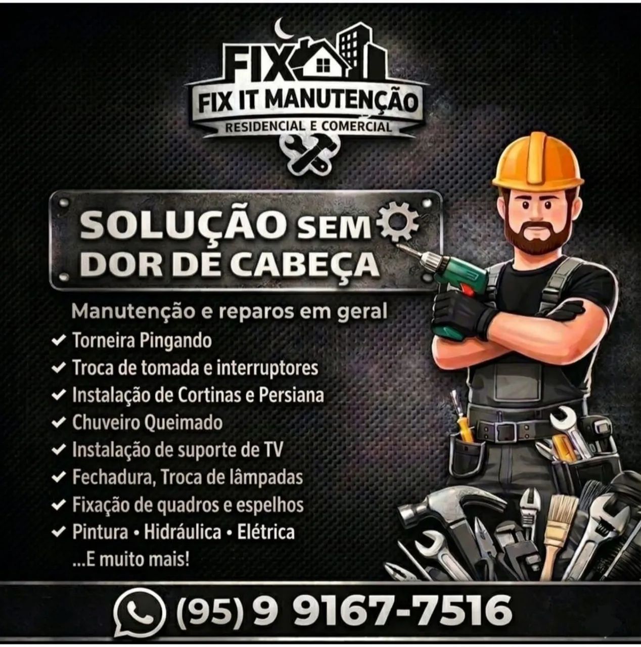 Marido de Aluguel Profissional - Reparos e Manutenção Residencial