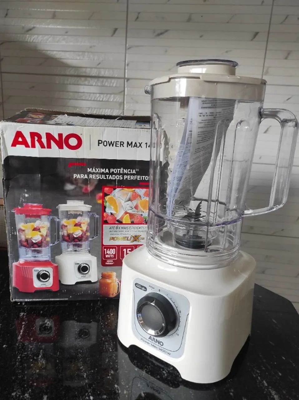 Liquidificador Arno Power Max 220v - Foto 4