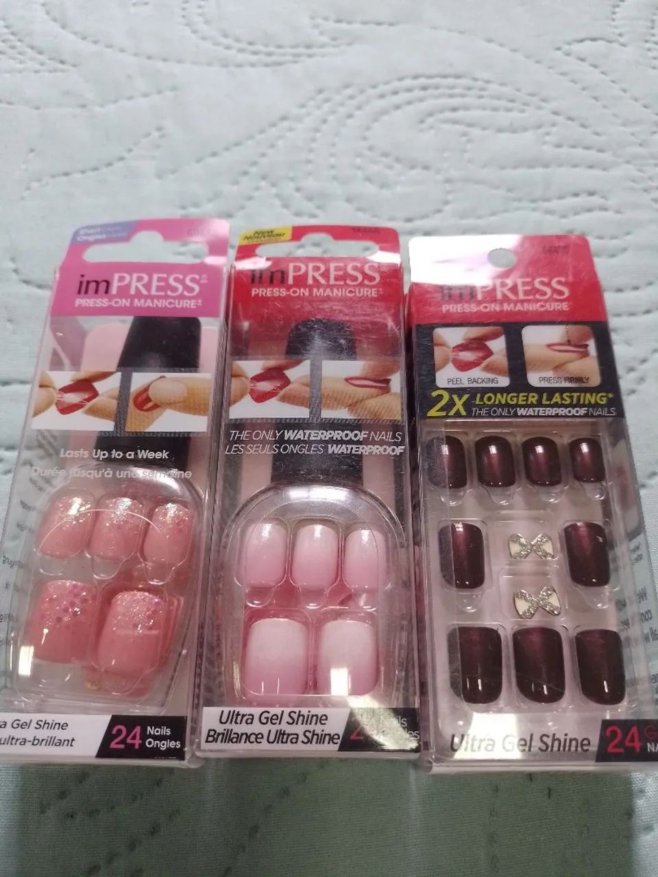 Kit 3 unidades unha gel Impress - Foto 2