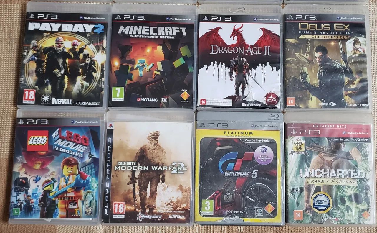 Lote com 16 jogos de ps3  - Foto 3