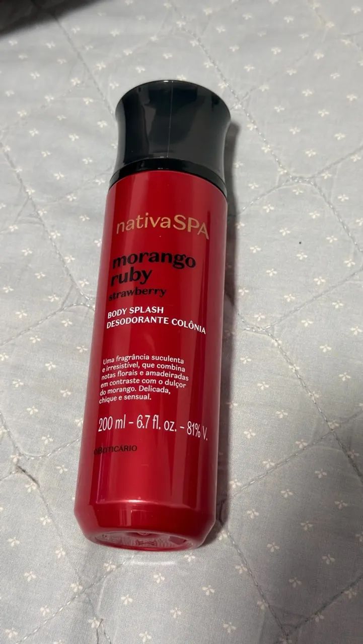 Body Splash - Morango Ruby