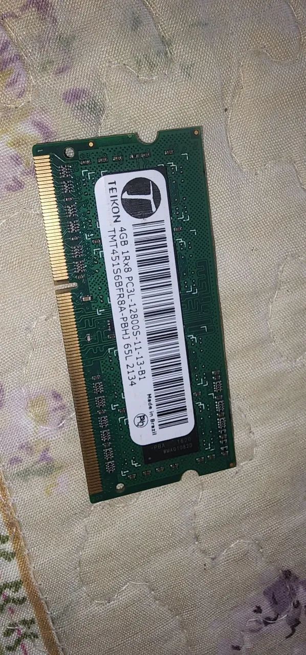 Memoria ram DDR3 notebook