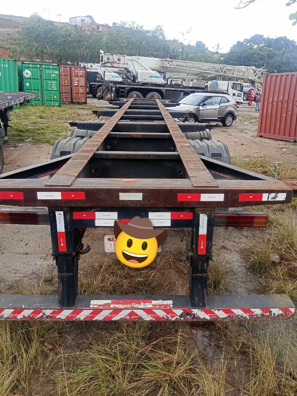 Carreta Fachini Bug Porta Container 12 pinos  - Foto 2