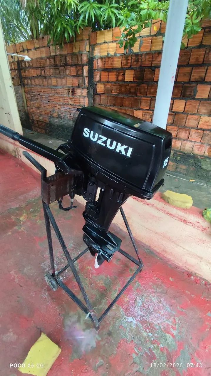 Motor Popa Susuki 15 Hp 