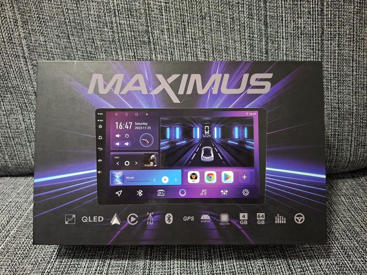 Multimidia automotiva maximus 9 polegadas 