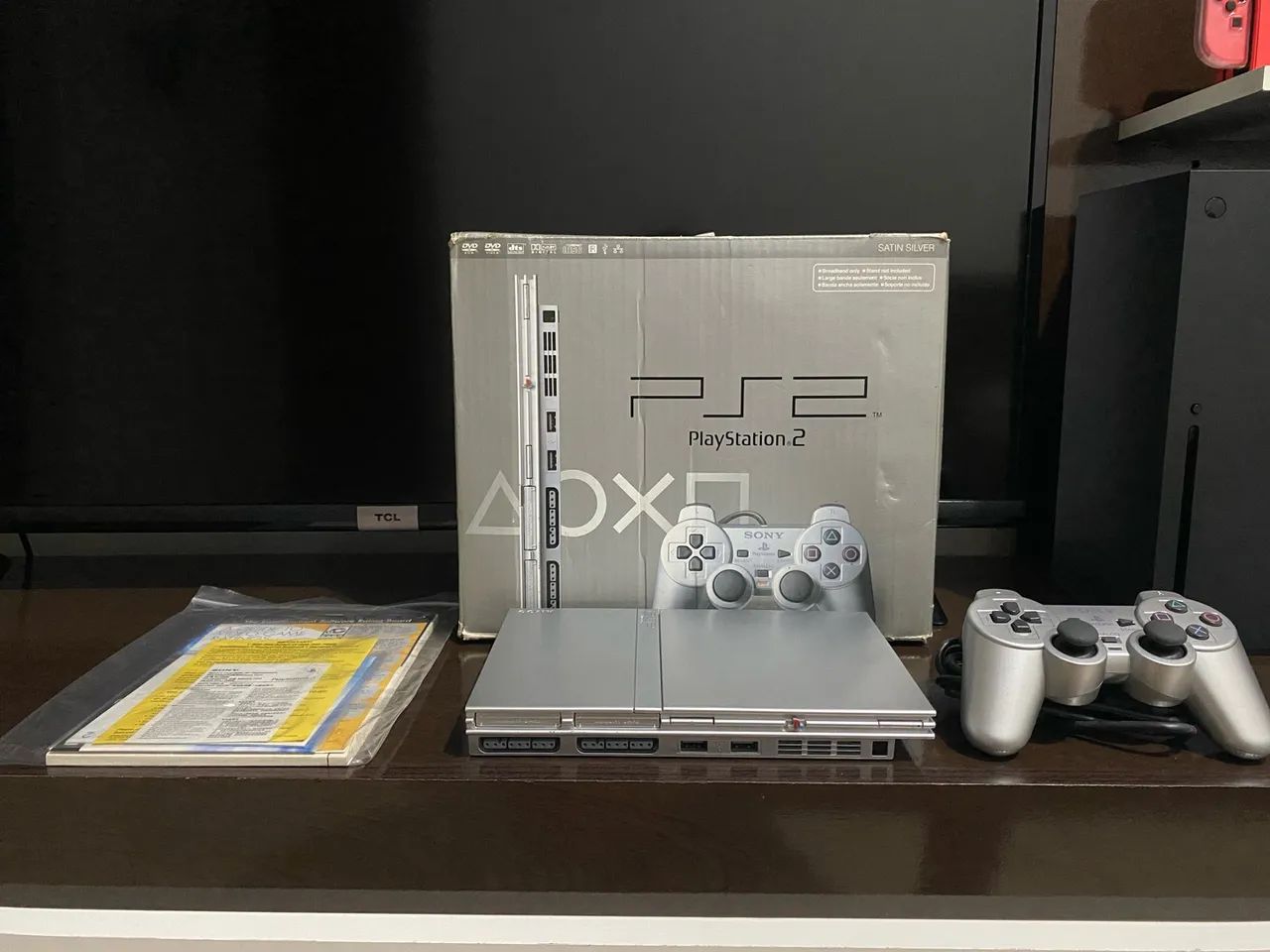 PlayStation 2 Satin Silver 