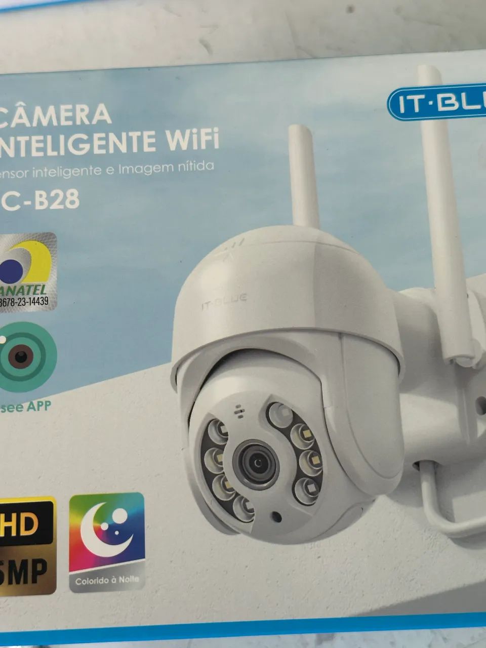 DUAS câmeras IT-BLUE inteligente 