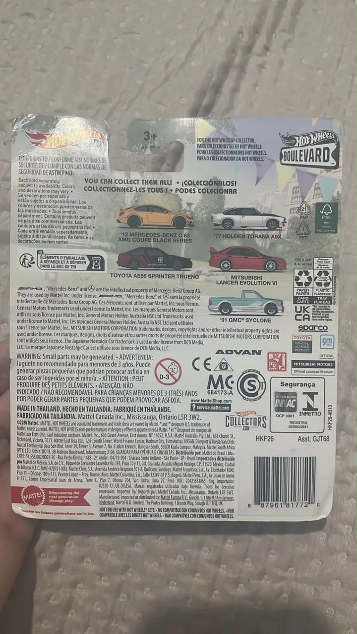 Hot Wheels premium  Boulervad Mitsubishi Lancer Evolution VI - Foto 2