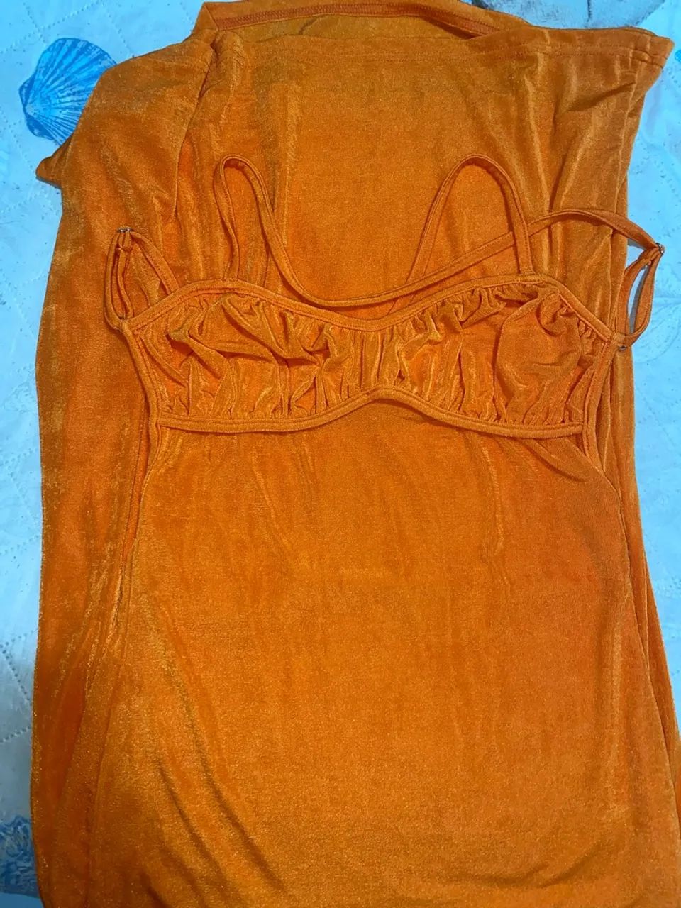 vestido laranja  - Foto 3