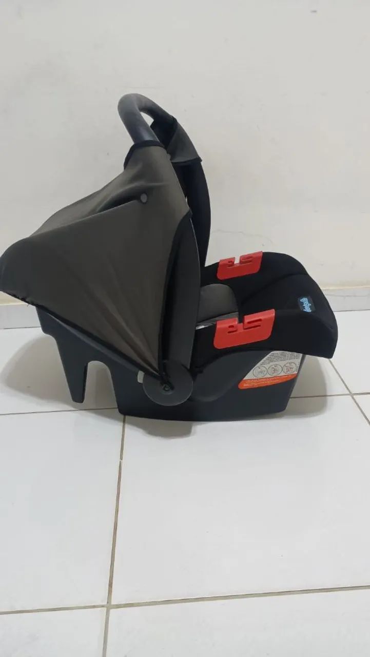 Bebê conforto Burigotto cinza - Foto 2