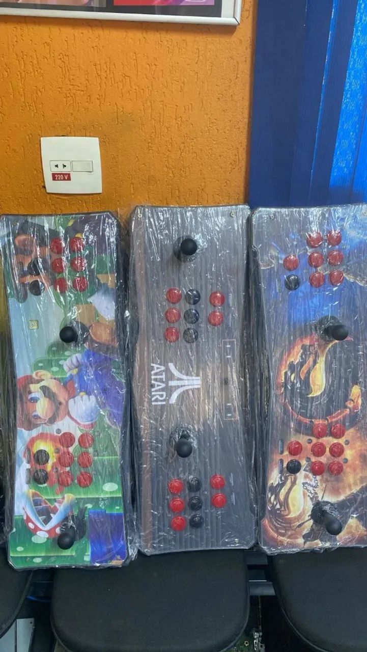 Fliperama com vários jogos 