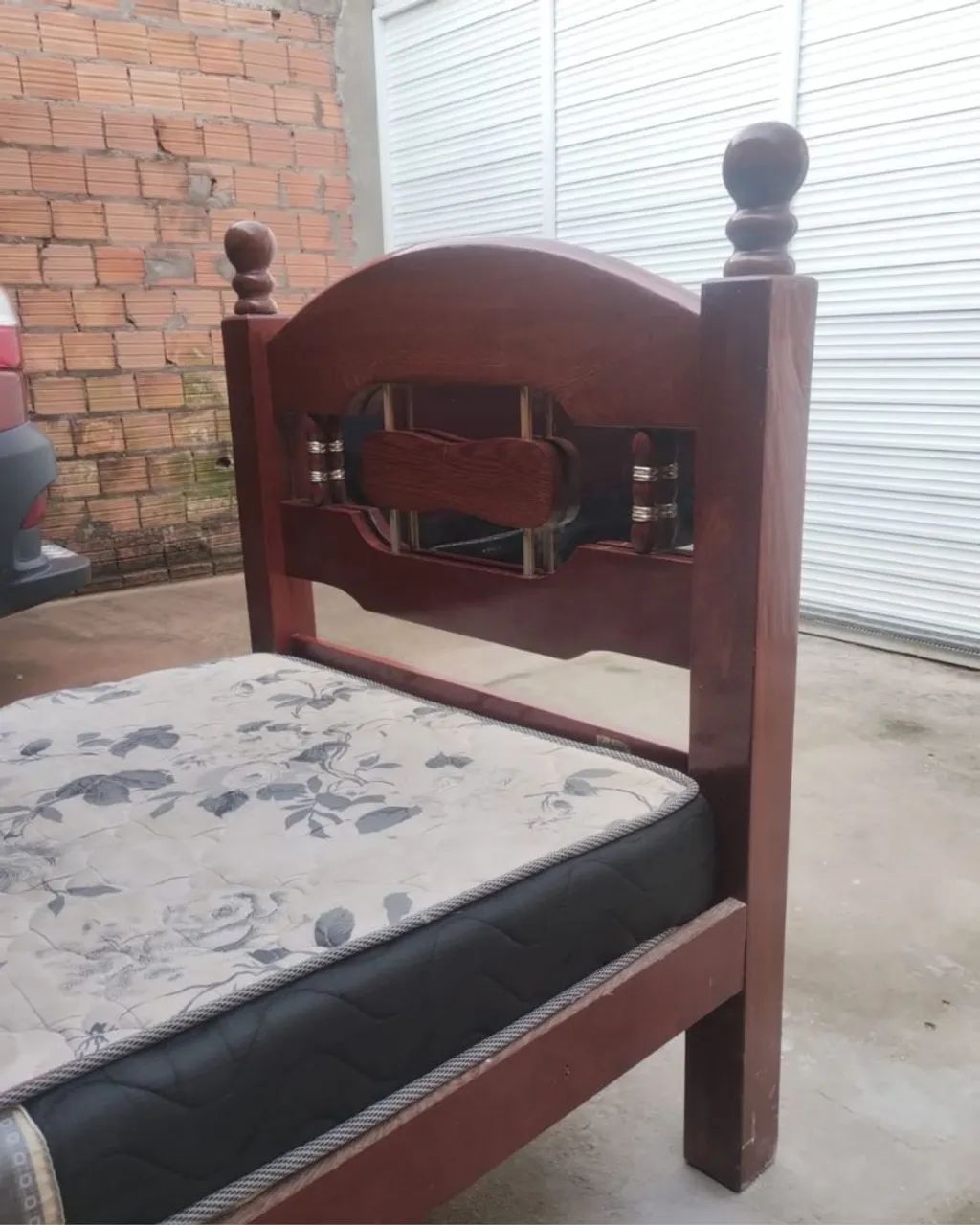Cama de Solteiro Conservada - Pronta para Uso - Foto 2