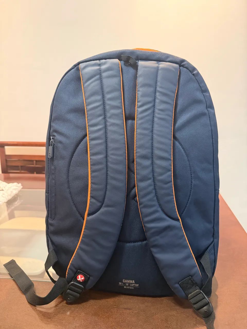 Mochila para notebook azul marinho  - Foto 3
