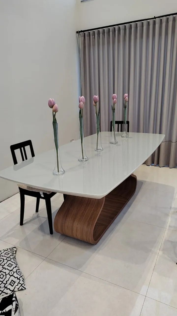Mesa moderna para 8 ou 6 cadeira  - Foto 2
