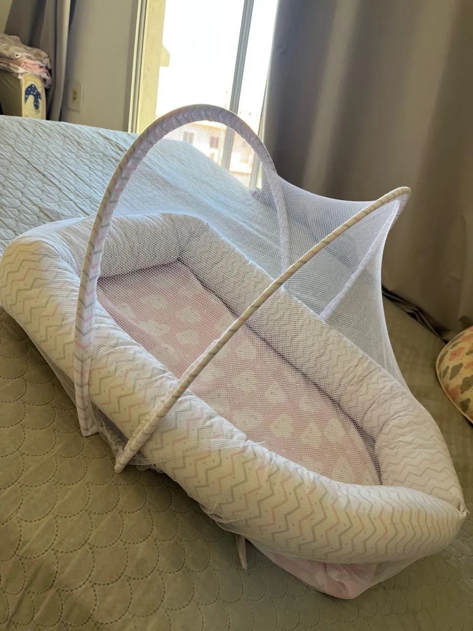 Ninho com mosquiteiro