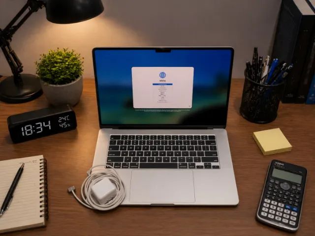 MACBOOK AIR M2 15 Pol 256GB 2023 Starlight IMPECÁVEL | SEM