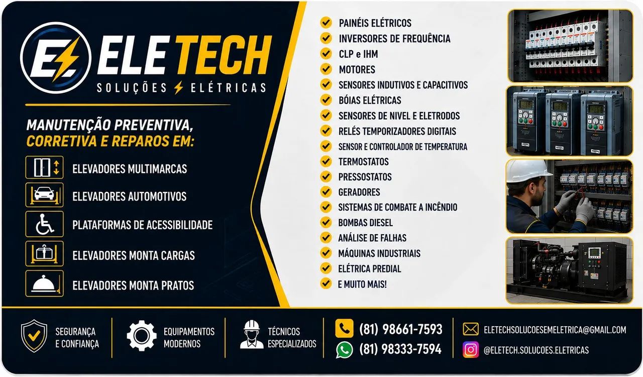 ELETECH - SOLUÇÕES ELÉTRICAS  - Foto 2