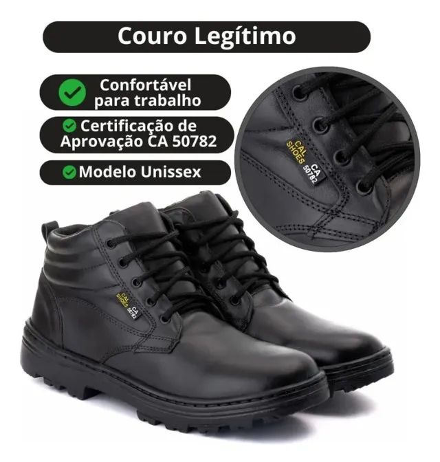 BOTA COURO - Foto 3