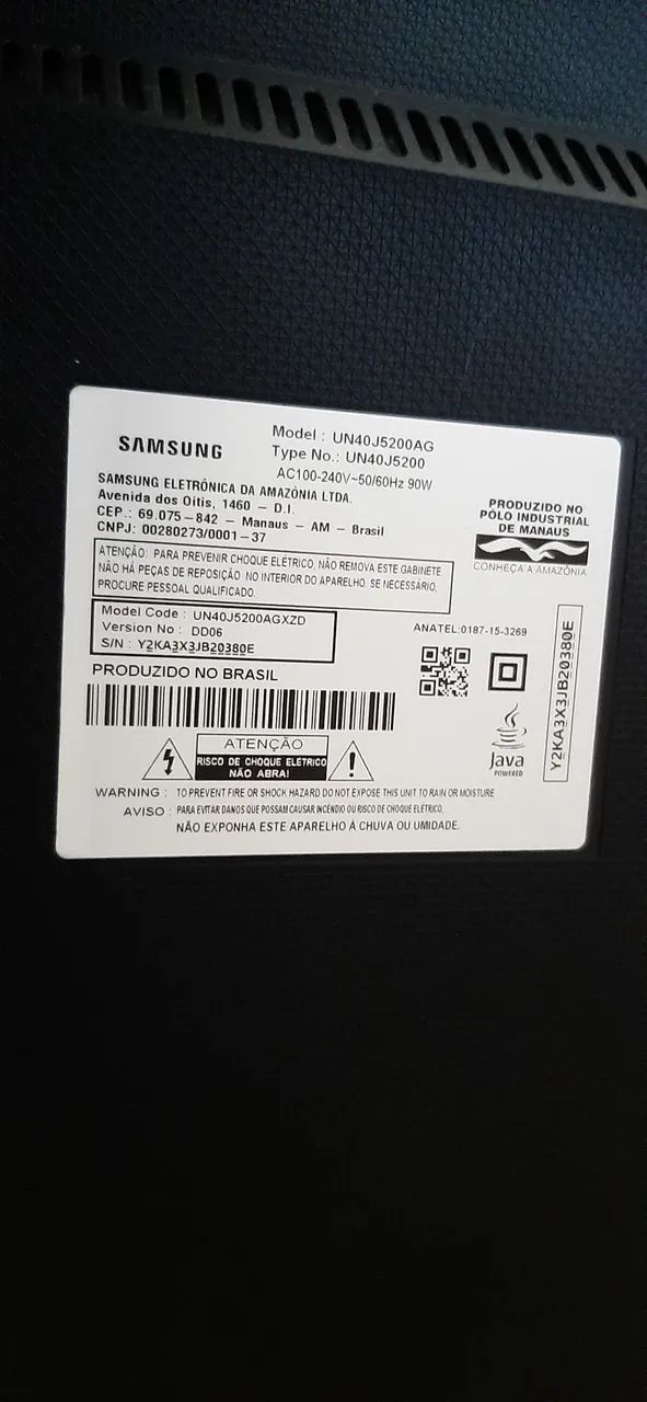 Smartv Sansumg 40 polegadas perfeita, sem marcas.  - Foto 4