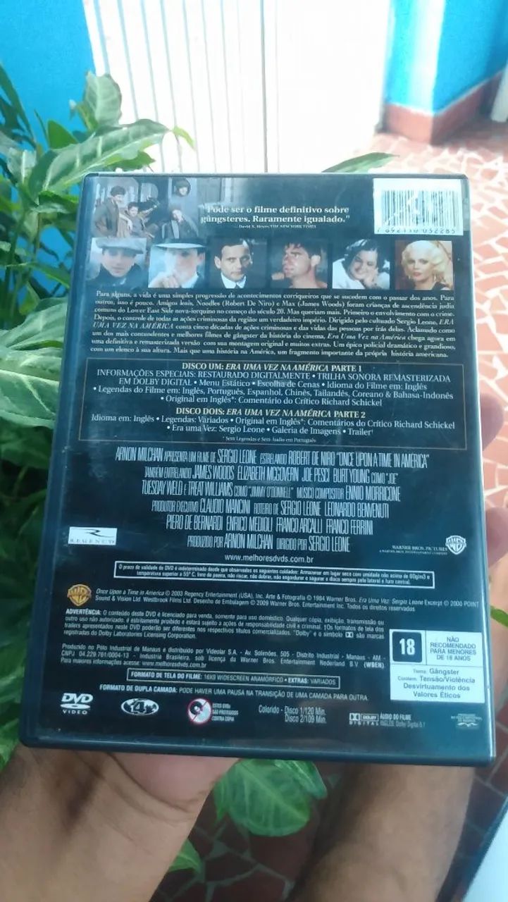 DVD original duplo era uma vez na América ótimo estado.  - Foto 5