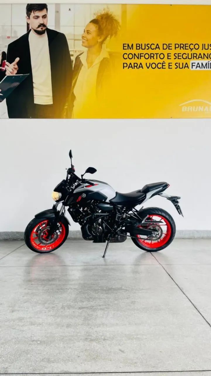 Yamaha MT-07 2021 - Apenas 27.000KM - Foto 2