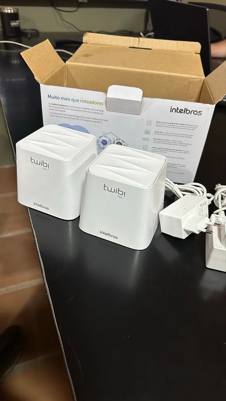 Kit Roteador Mesh Intelbras Twibi Fast Wi-Fi - Foto 5