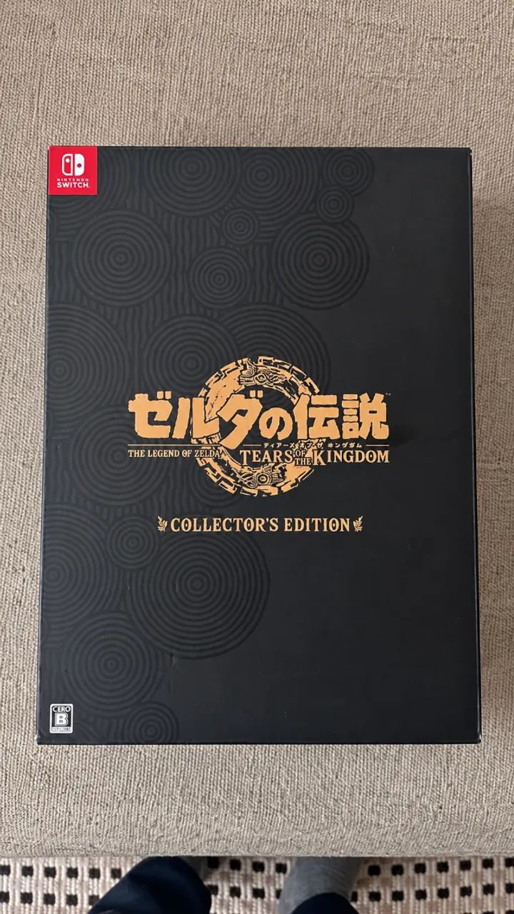 k*n様 switchカセットまとめ売り Zelda Tears of the Kingdom Collectors Edition Japonesa - Nintendo
