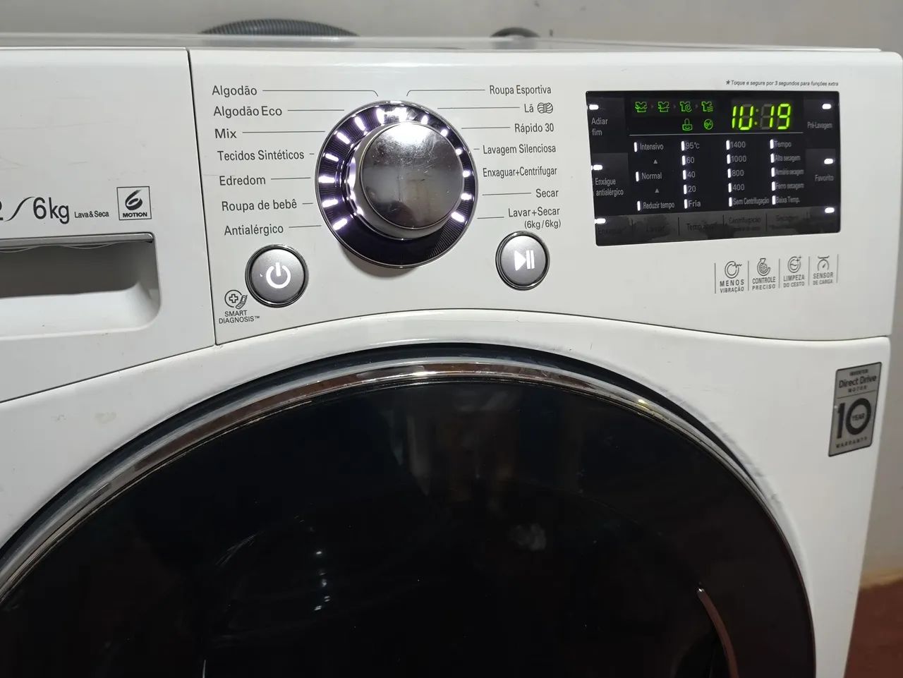 Lava e seca LG 10,2 Kg - Foto 2