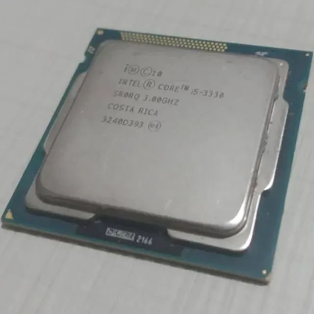 【中古】Intel Core i5 - 3330s sr0rr ソケット h2 lga1155 デスクトップ CPU プロセッサー 6 MB 2.7 GHz 5 GT / s Processador Intel i5 3330, Quad-core, 3.0 GHz, 6MB cache, socket