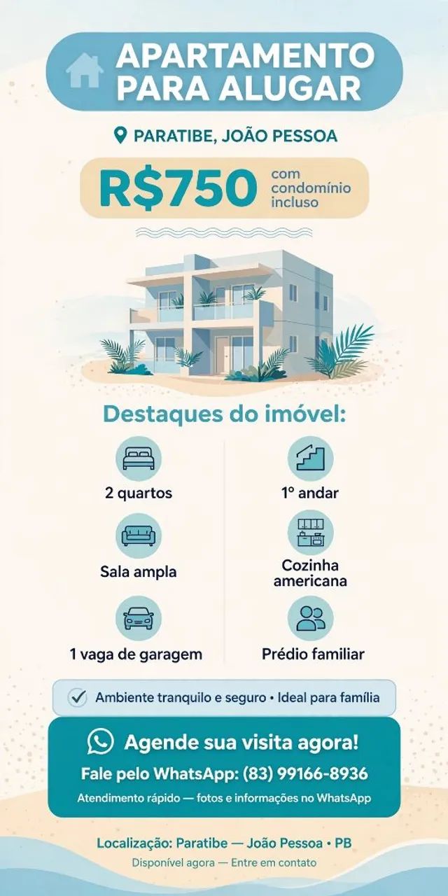Aluga se apartamento 