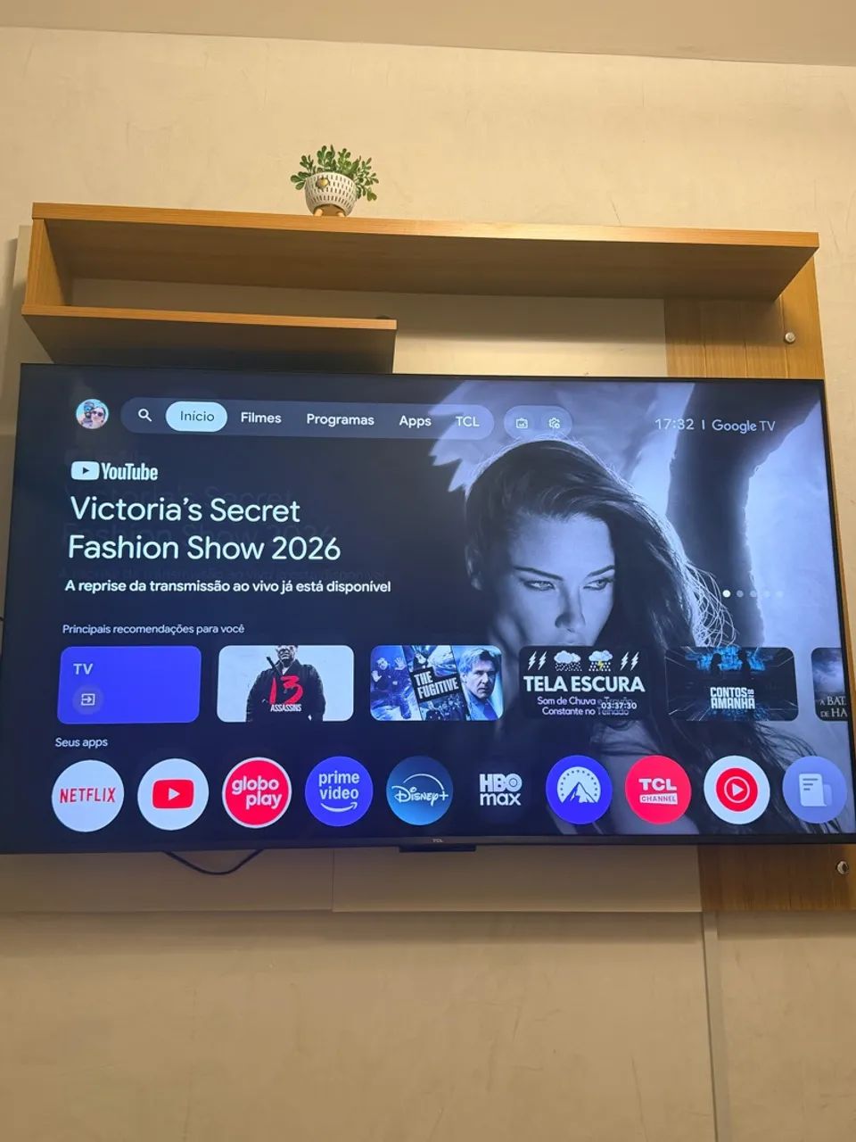 TV 55 polegadas zerada