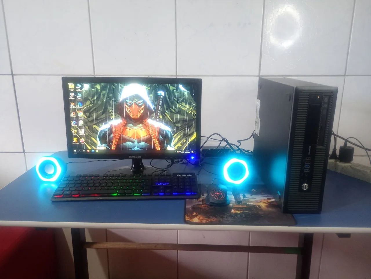 PC top core i3 HD de 1tera 4gb tela de 20pl polegadas  - Foto 4