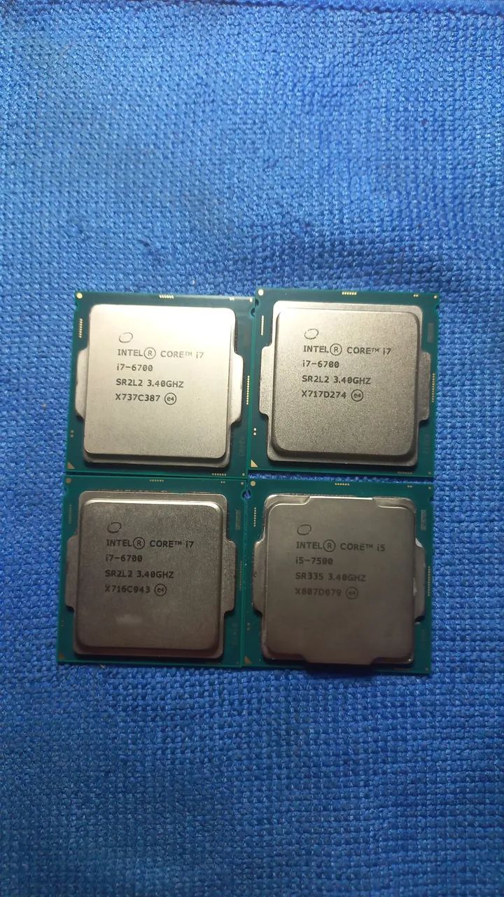Processador Intel LGA 1151 Core i5 e Core i7