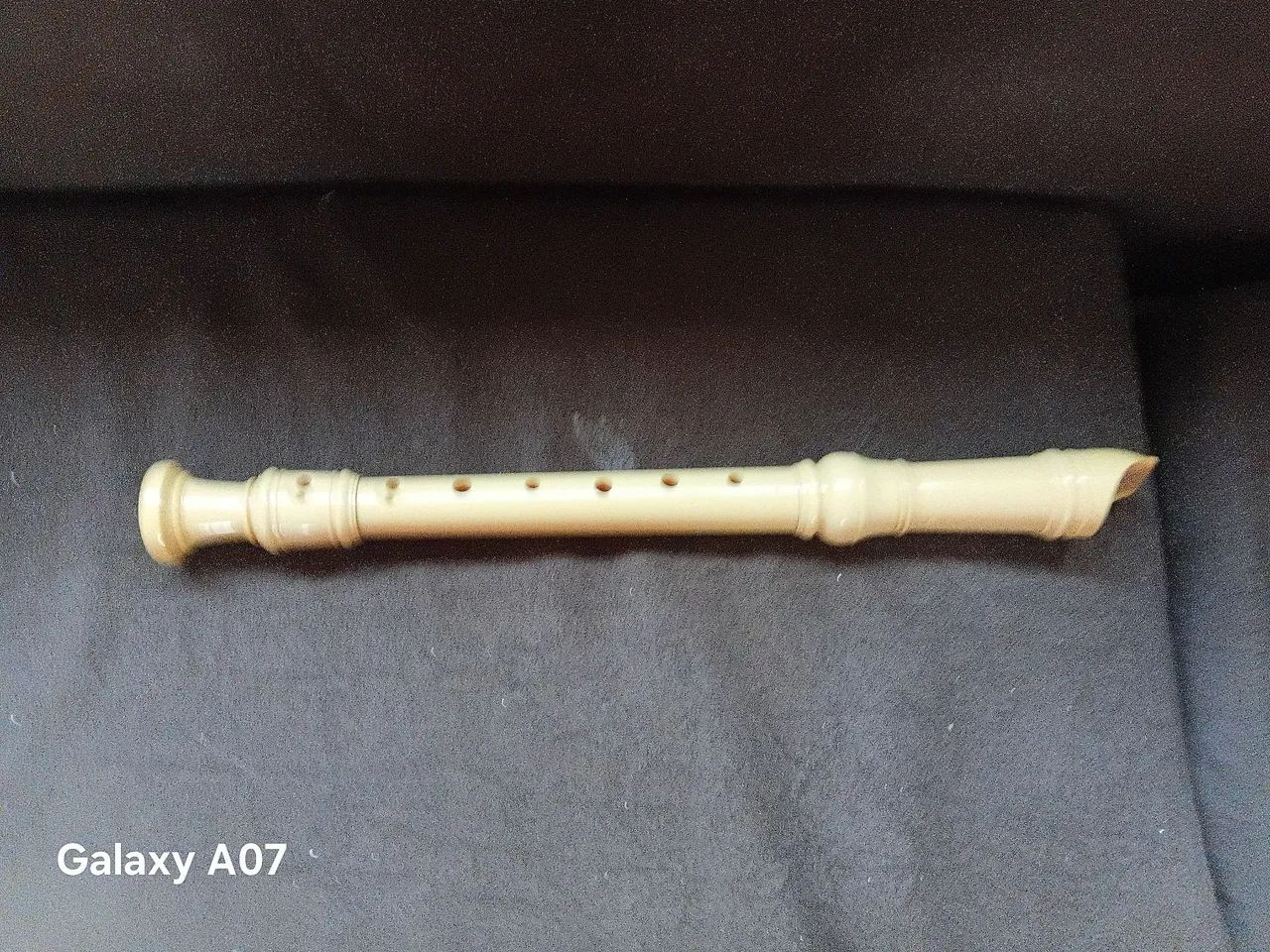 Flauta de plástico