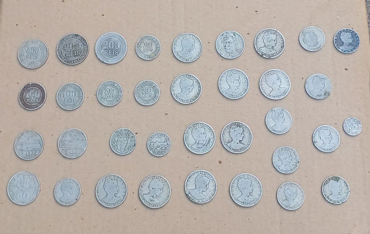 MOEDAS ANTIGAS : REIS E OUTRAS !! FAÇA SUA OFERTA