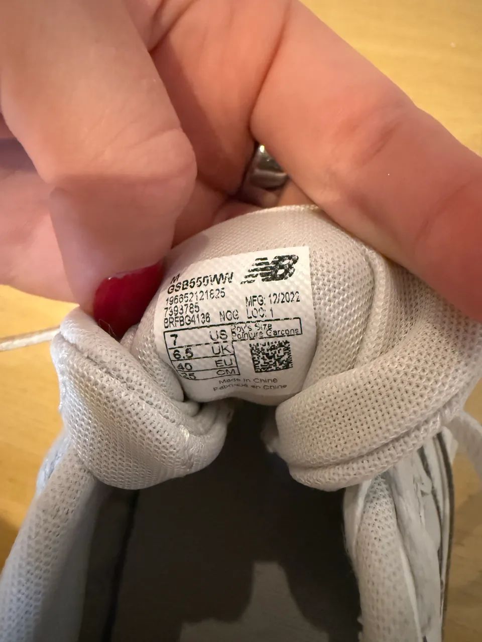 Vendo NEW BALANCE 550 BRANCO  - Foto 2