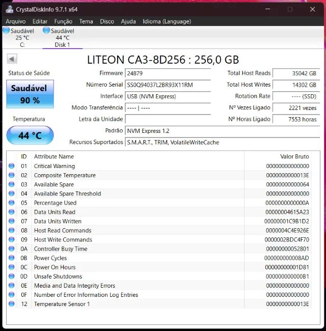 Kit 3 SSD Nvme 256GB - Foto 5