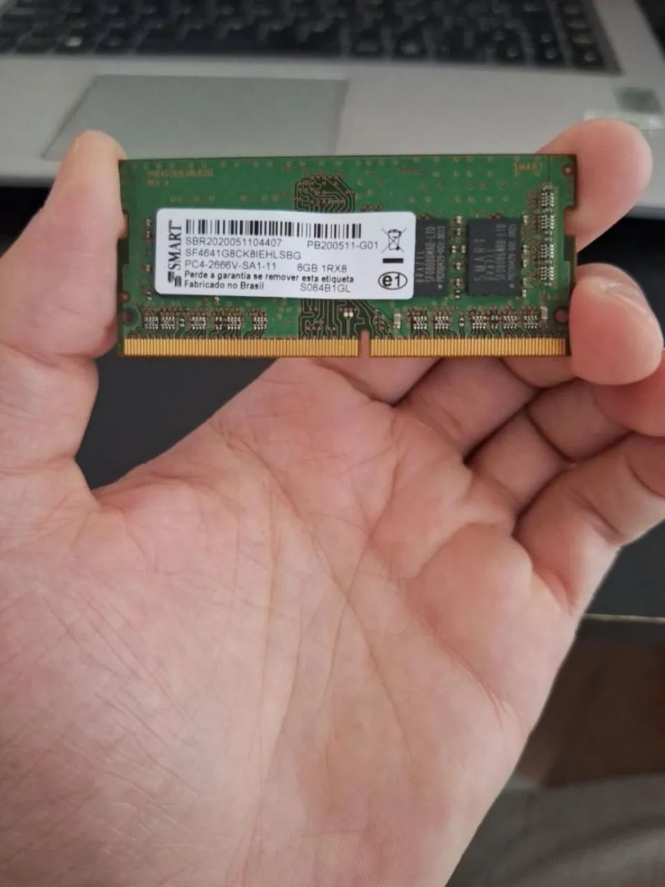 Memória RAM Smart DDR4 8 GB para Notebook