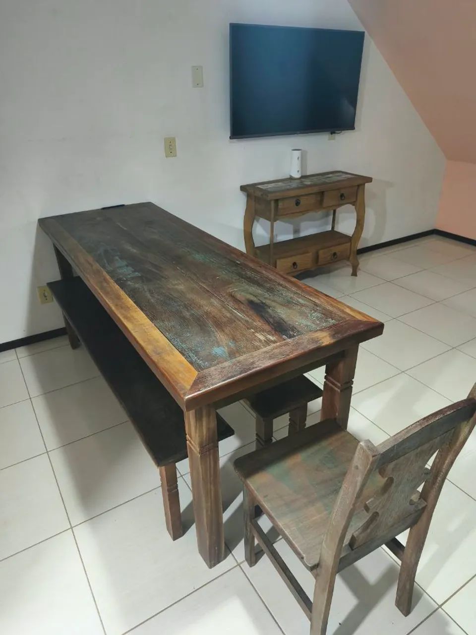 Mesa de madeira  - Foto 2