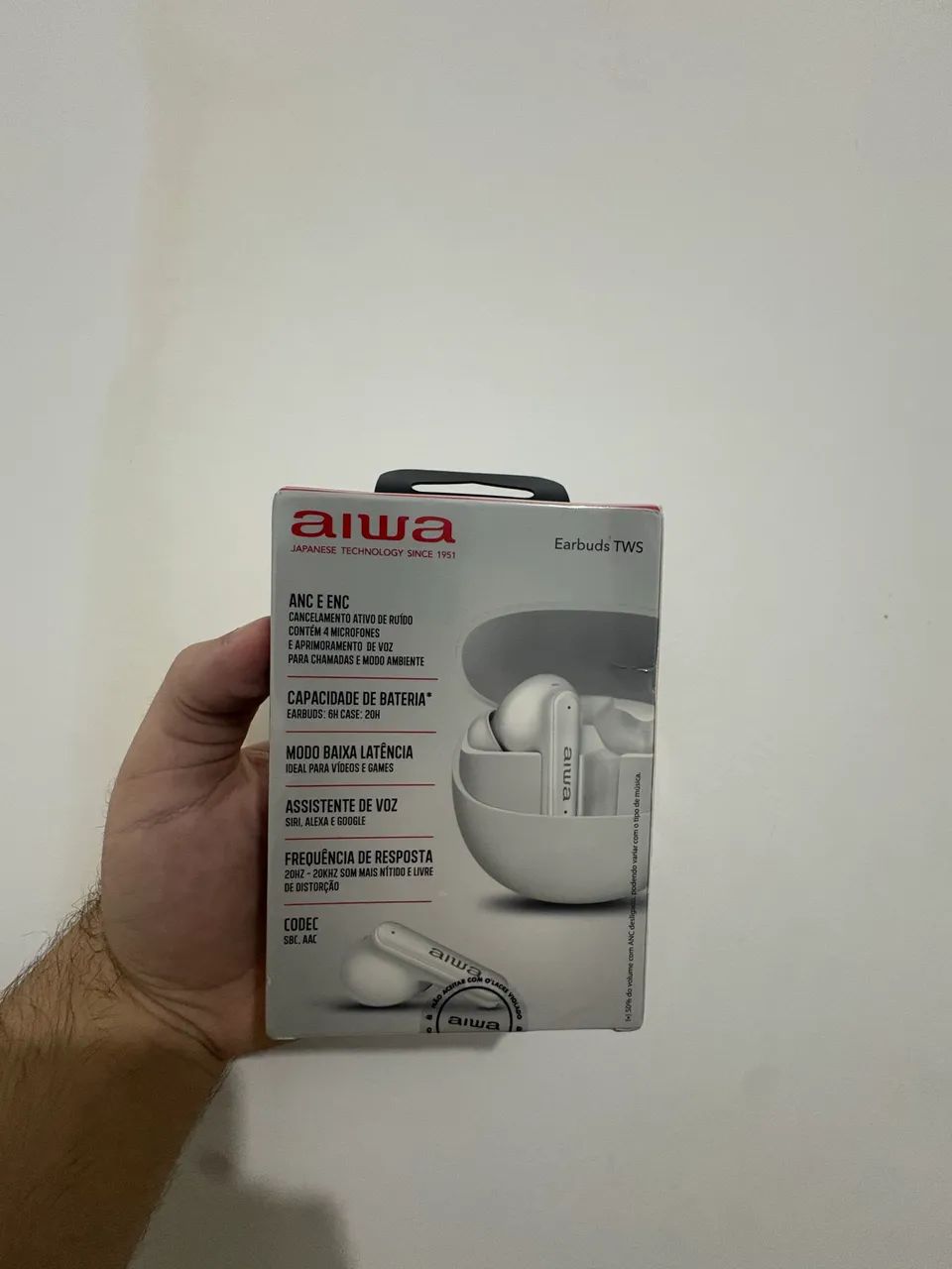 Fone Aiwa Earbuds TWS LACRADO - Foto 2