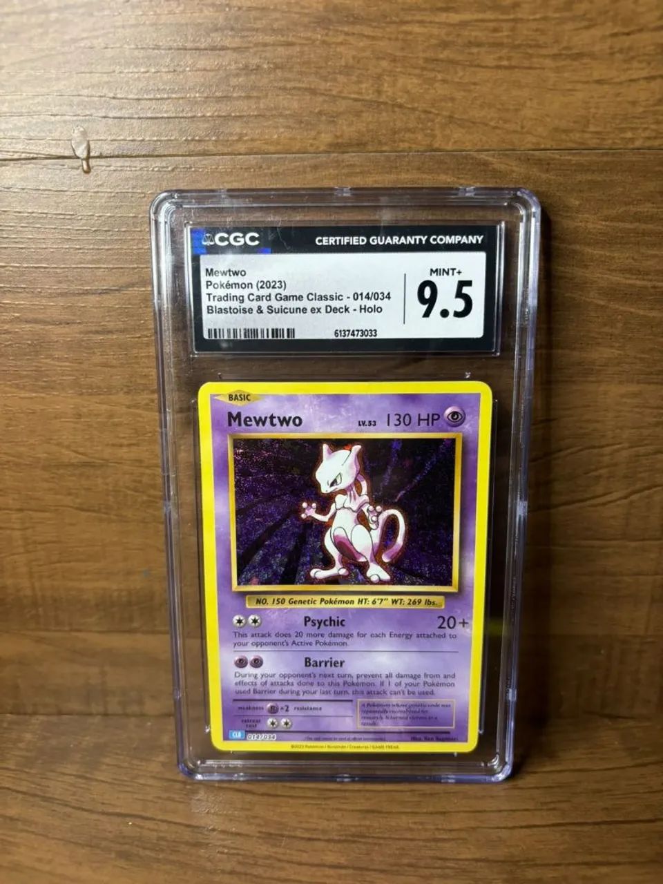 Mewtwo (014/034) Graduada CGC 9.5